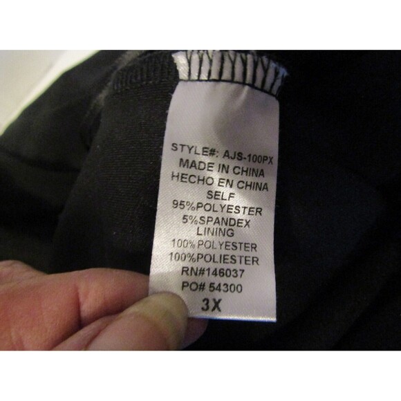 Fashion Nova Jumpsuit Middle Of Things Black Maxi Dress Cobo Womens Plus Size 3X - Picture 8 of 8